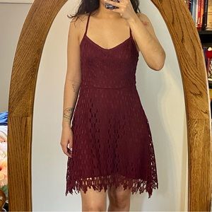 Crochet skull pattern dress